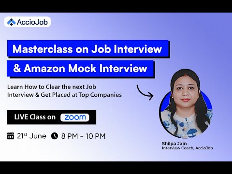 HR Interview Prep & Amazon Mock Interview - YouTube