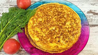 Кукурузные  ЛЕПЕШКИ НА КЕФИРЕ ПП к завтраку или к обеду!