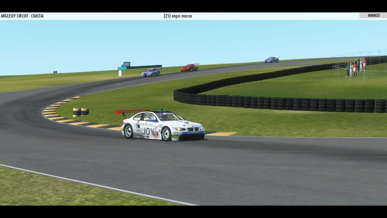 Anglesey race Part 2 LAST LAP rFactor2 2021 02 20 YouTube