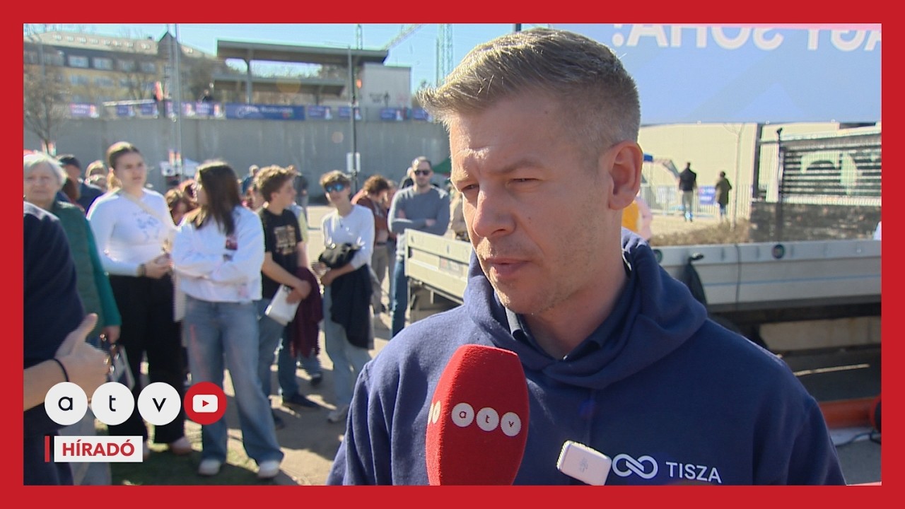 Magyar Péter szerint orosz katonai hírszerzők próbálják befolyásolni a magyar választást