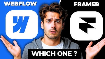 Webflow vs Framer Comparison | Which No-Code Website Builder is Best?