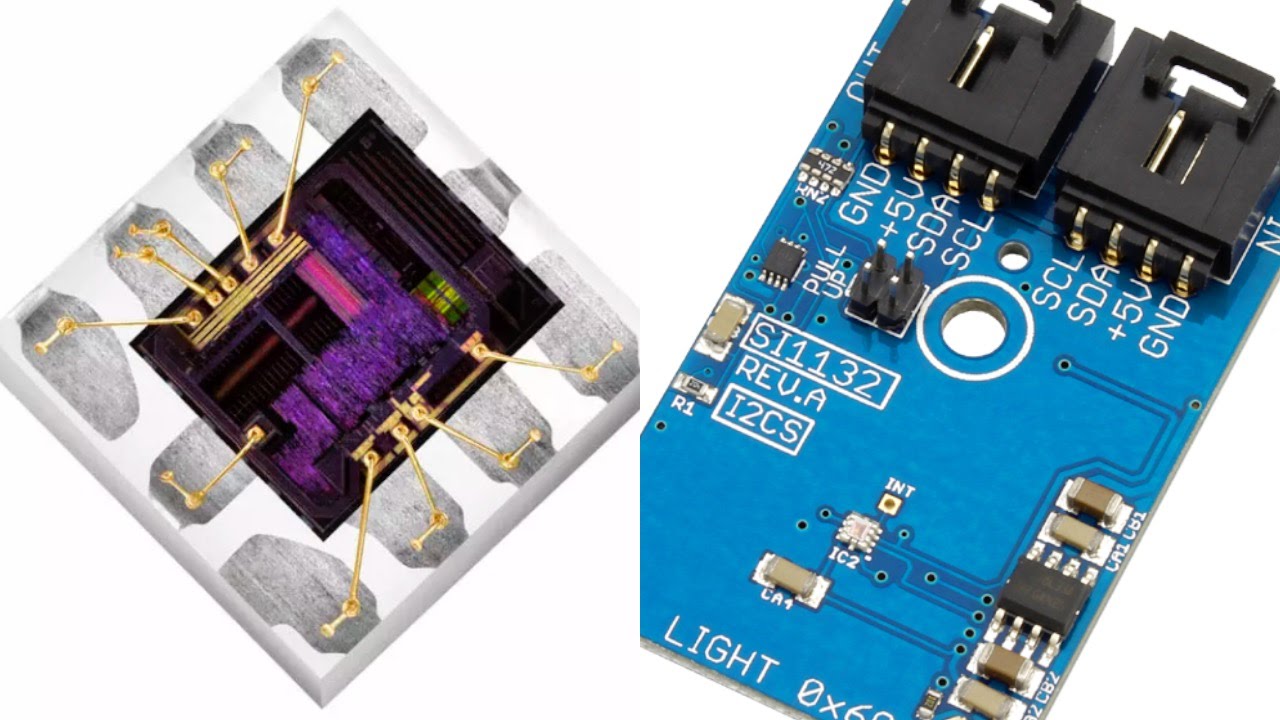 Raspberry Pi SI1132 UV Index Ambient Light Sensor Java Tutorial - YouTube