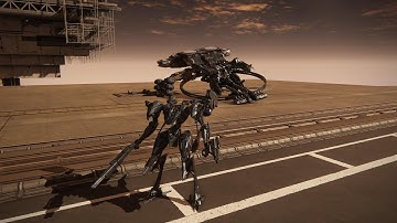 Armored Core 6 - "Shrieker" vs Arquebus Balteus (No Damage)