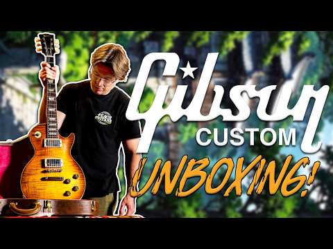A First Look at Our New Gibson Custom Arrivals! | Huge Unboxing!