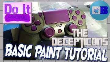 How to paint a Playstation 4 controller (A Drumblanket DIY Tutorial)