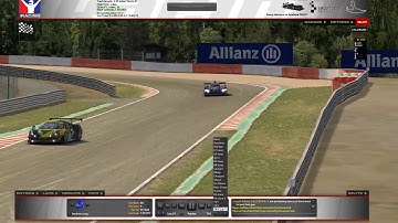 iRacing LeMans Series from Spa w/ setup view