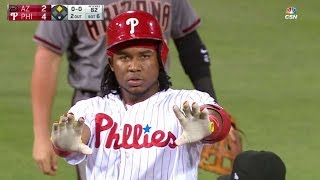 ARI@PHI: Franco plates two with a double in the 6th