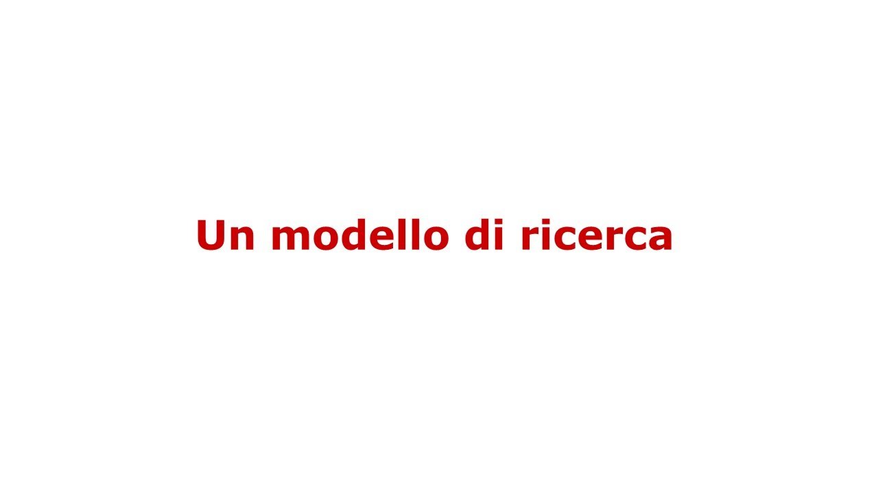 PubMed avanzato - Un modello di ricerca 2/4 - YouTube