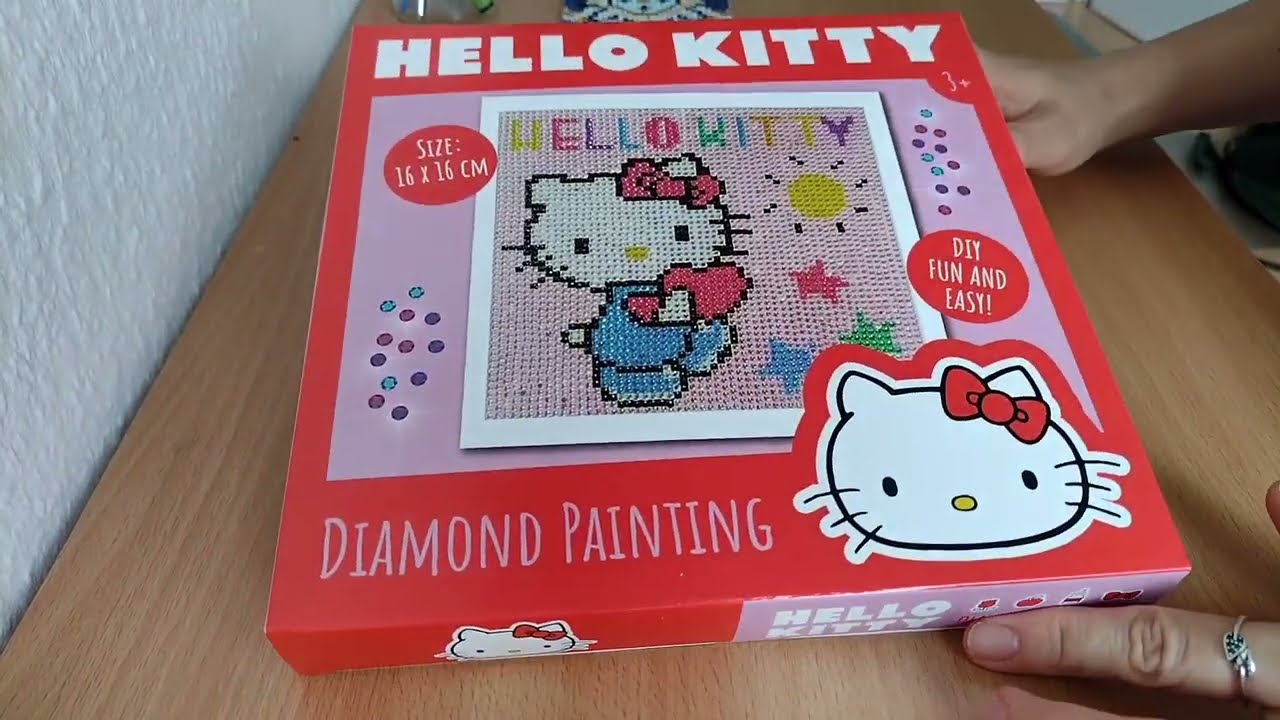 Diamond painting Hello Kitty z Action. 