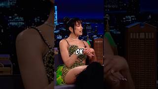 Dua Lipa Got Mocked For This Now Its Her Signature Move dualipa jimmyfallon shorts celebrity