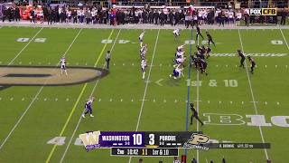Harris Breaks Off the Big Run to Set Up TD vs. Washington | Purdue Football Update