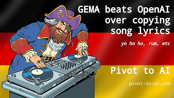 GEMA wins against OpenAI on copying song lyrics