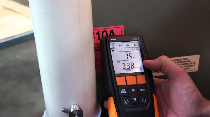 Testo 310 Residential Commercial Combustion Analyzer