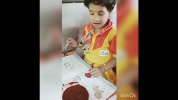 Feather printing activity #shortvideo #shorts #aartisonivlog #activity #featherpainting #kids