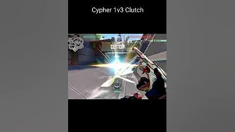 Cypher 1v3 Clutch #valorant