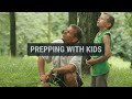 Prepping with kids and babies family survival skills