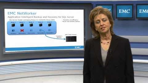 Leveraging EMC NetWorker 8.2 for Microsoft SQL Server Backup and Recovery with Hybrid Cloud Support