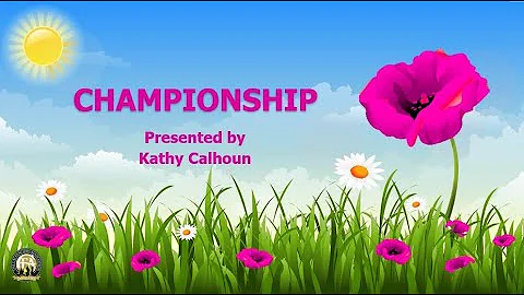 Wild Rose Kathy Calhoun Championship