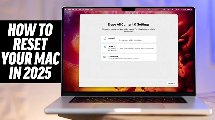 How to Erase and Factory Reset your Mac in 2025!