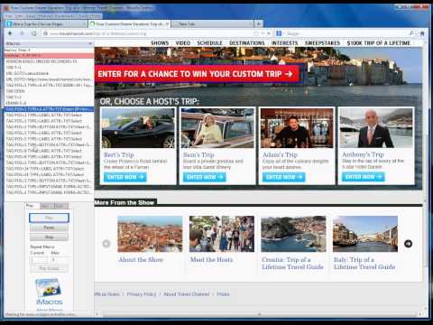 Imacros Firefox Web