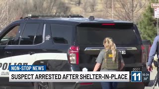 Suspect arrested after shelter-in-place in Colorado Springs