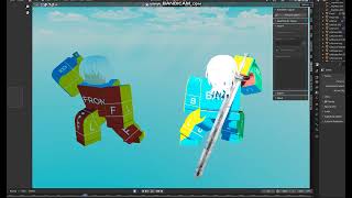 Sword animation practice idle