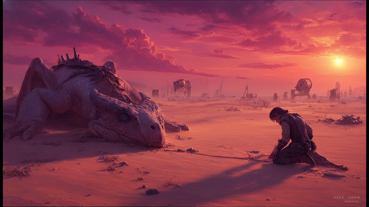 Aliens Abandoned Baby Dragon, Human Cowboy Heard | HFY | Dragon Stories