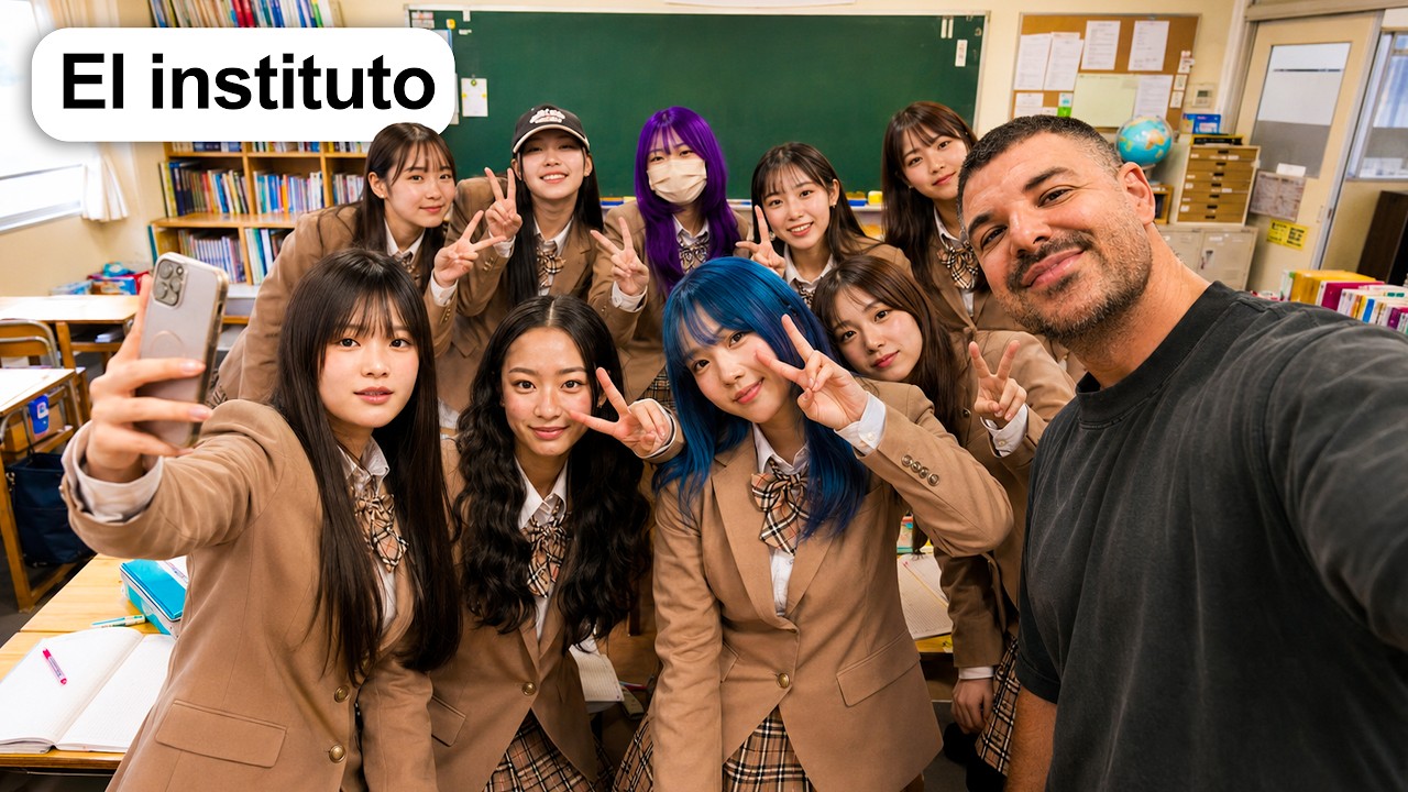 Fui a un INSTITUTO SOLO para CHICAS en JAPÓN 🇯🇵