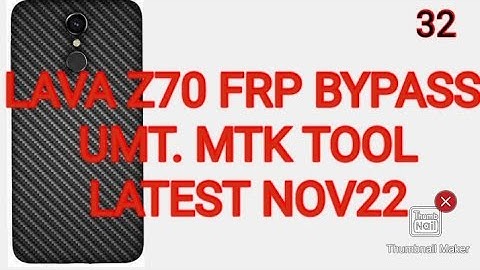 lava z70 frp bypass umt mtk tool easy nov22#frpbypass2022
