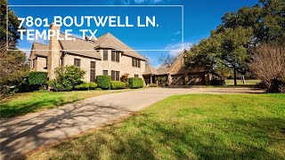 7801 E Boutwell Dr. Temple, Tx 76502