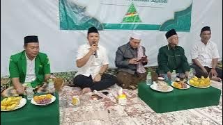 Sambutan H.Ahmad Faisal ( Gus Coy ) Penasehat PAC GP Ansor Tambun Selatan