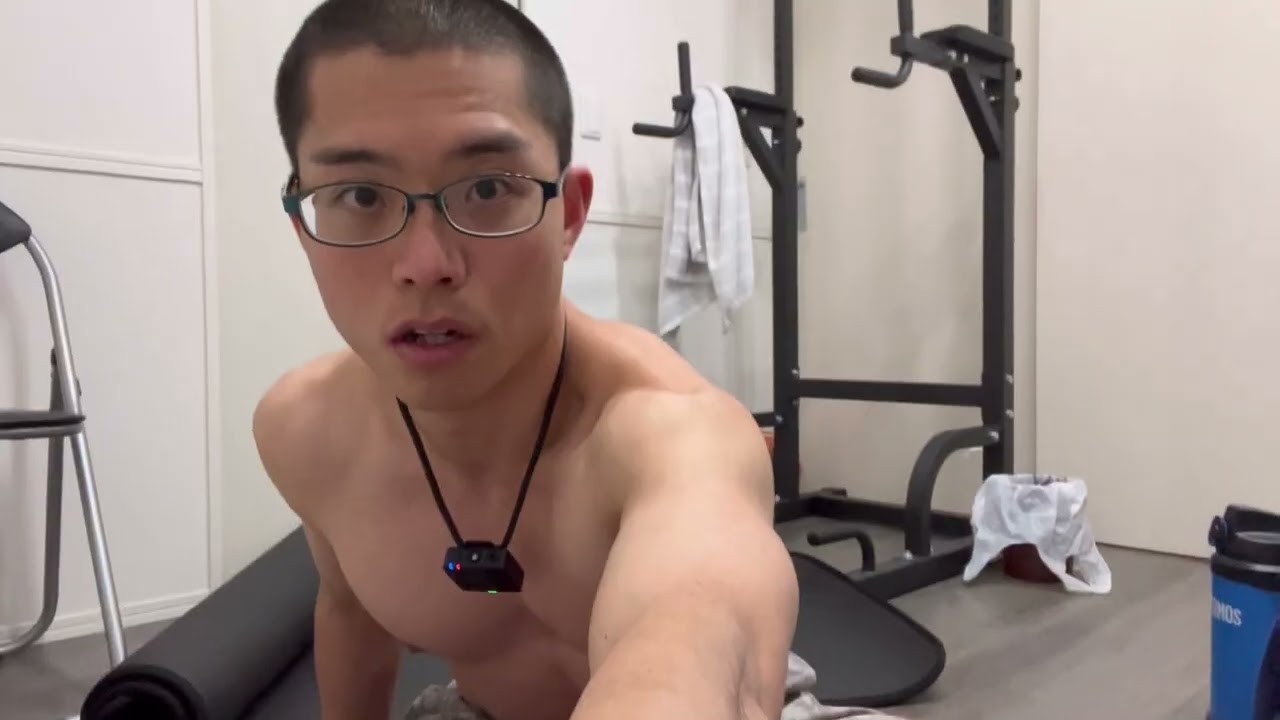 膝つき片手腕立て伏せキツイ【プリズナートレーニング】