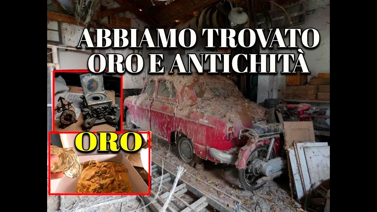 Abbiamo trovato oro, antichità e un'auto in una fabbrica d'oro abbandonata!