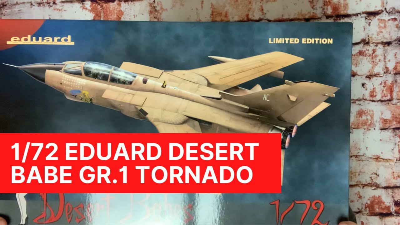 Eduard 1/72 Desert Babes Tornado GR.1 Limited Edition kit: A look