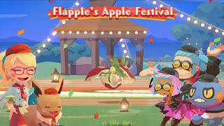 Pokémon Café ReMix #66 - Flapple's Apple Festival Event
