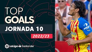 All goals Matchday 10 LaLiga Santander 2022/2023