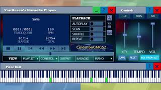 vanBasco's MIDI Player - Sample Playlist (7 of 8): Salsa screenshot 3