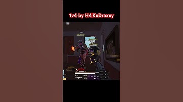 BGIS 2025 QUARTER FINALS 1v4 by H4KxDraxxy🥶 #bgis #bgmi #pubgmobile #gaming #esports