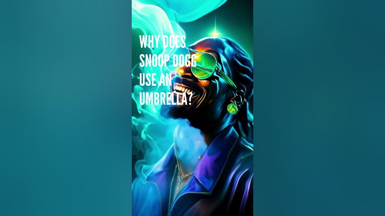 Why does Snoop Dogg use an umbrella? funny tiktok dadjokes jokes 