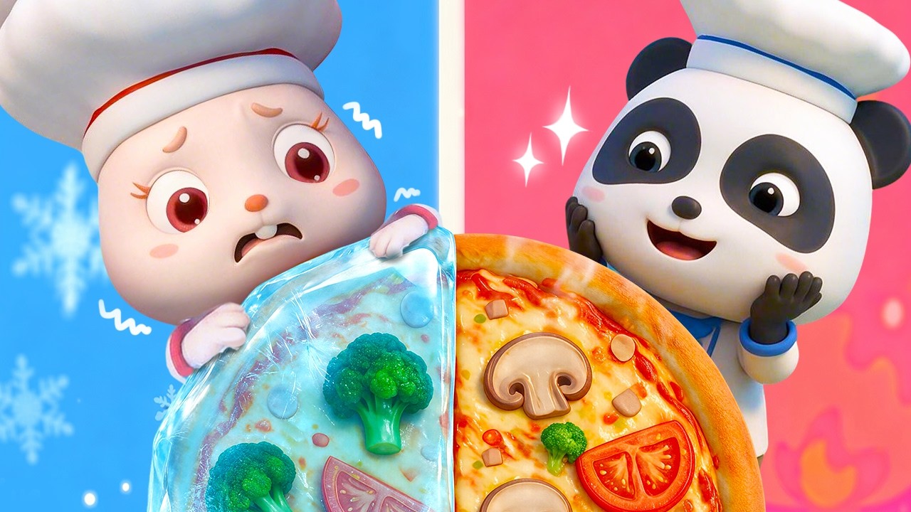 🔴LIVE | Hot VS Cold Challenge | Good Habits Song | Opposites Song | Kids Songs | BabyBus