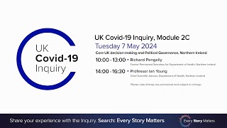 UK Covid-19 Inquiry - Module 2C Hearing PM - 7 May 2024