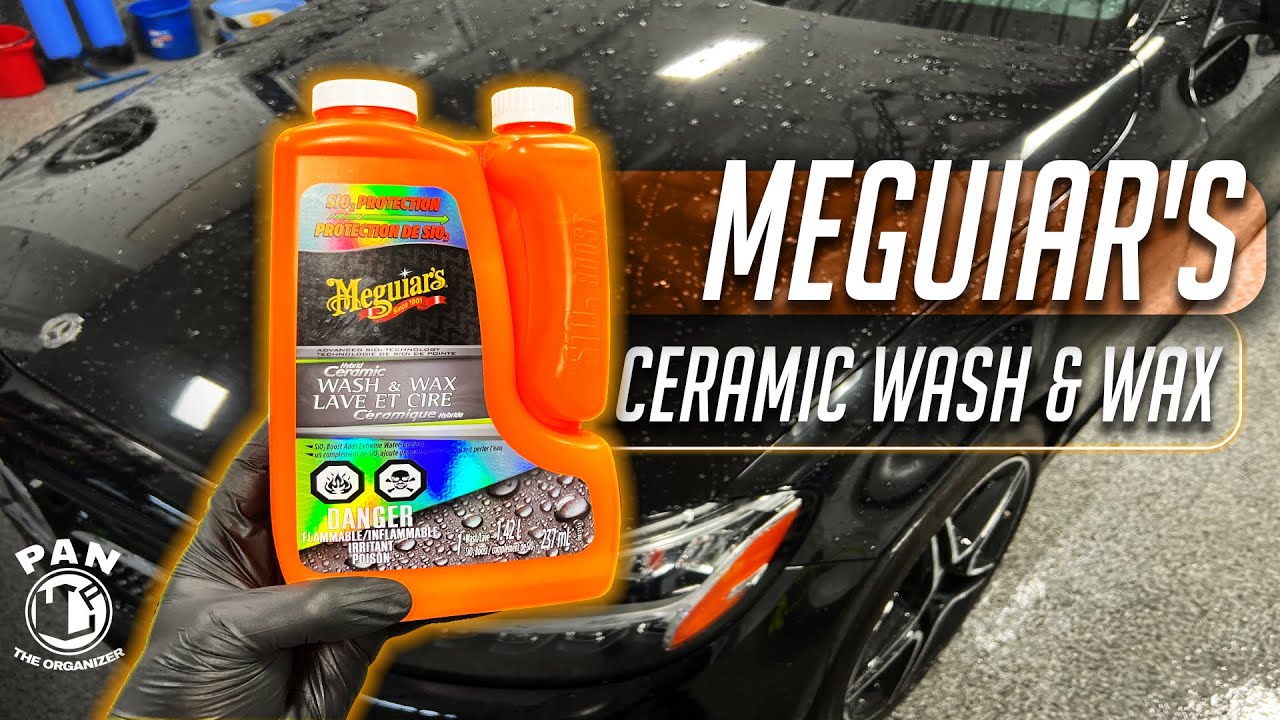 Meguiars Ultimate Wash & Wax Auto Shampoo Auto Wax 473ml detailing car truck