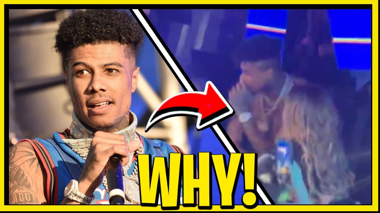 Blueface THREW A Fan Off Stage And HERE'S WHY! YouTube