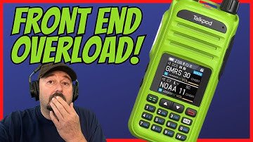 Desensitization -Talkpod A36Plus Ham Radio