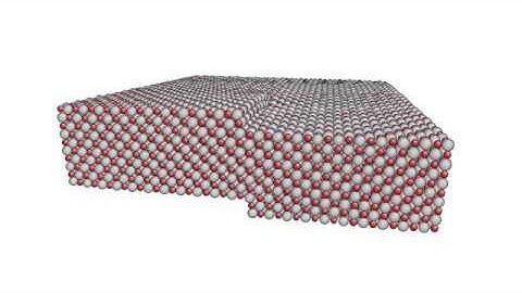 CaO screw dislocation