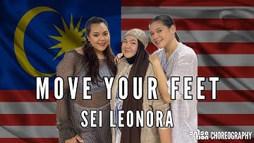 Move Your Feet - Salsation®️ Choreography by SEI LEONORA 