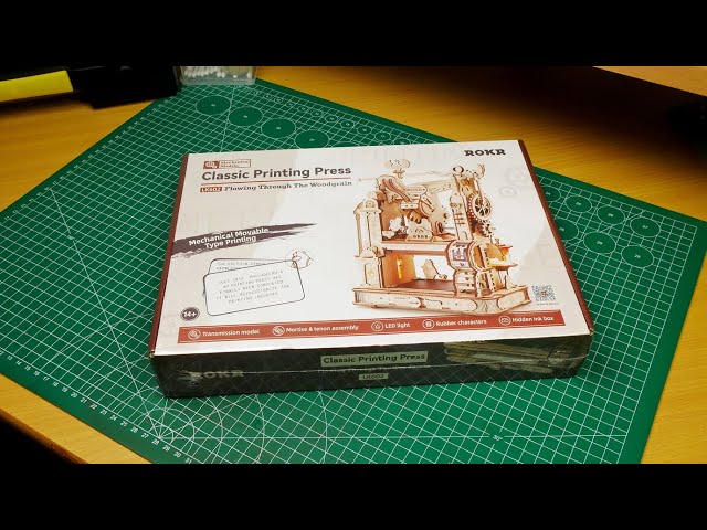 Unboxing the ROKR Classic Printing Press Kit LK602 