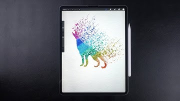 Dispersion Effect Procreate Tutorial