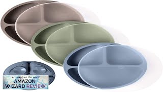 WeeSprout Suction Plates with Lids for Babies & Toddlers 100% Silicone Review