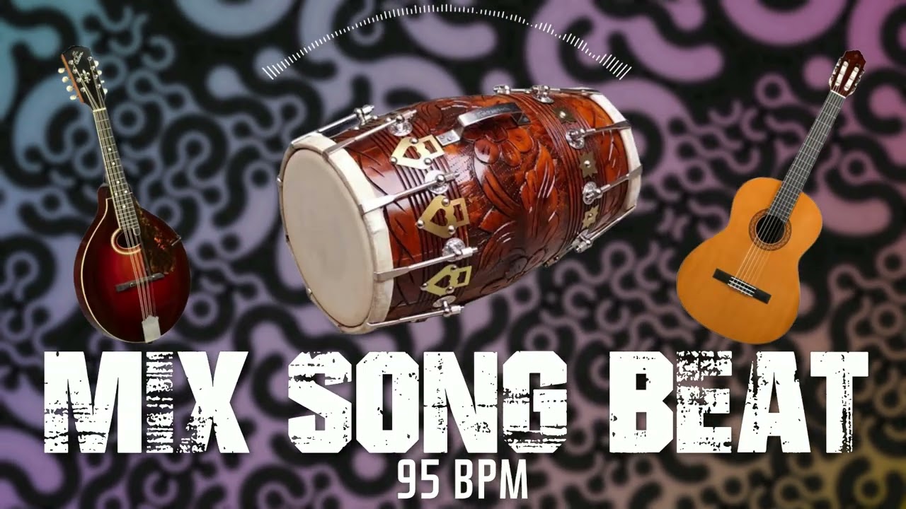 Punjabi Beat Non Stop 95 BPM || Punjabi Copyright Free Beat || Practice Beat Non Stop Beat Dhol Beat